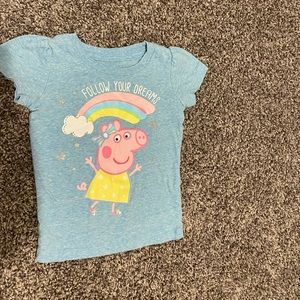 Peppa Pig 2T shirt.